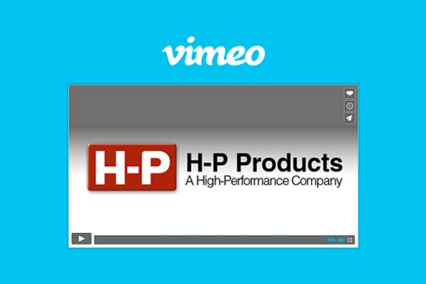 H-P Products Vimeo Video Page 